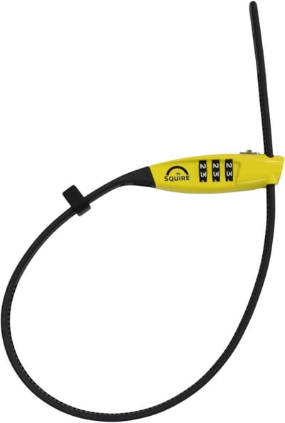 Ultralicht Combinatie Fietsslot met Stalen Kern - Herlaadbaar & Compact