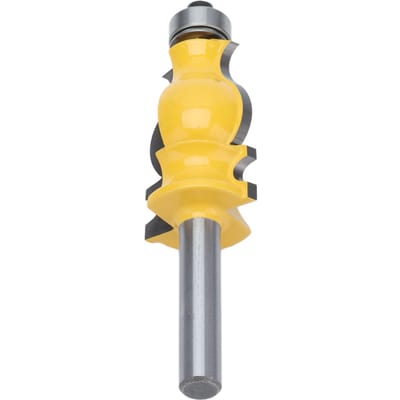 8mm Schacht Handrail Frees Koolstofstaal Lijnprofiel Bovenfrees Houtbewerkingsgereedschap Druppelkraal