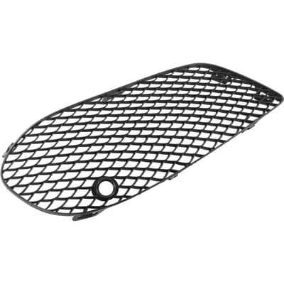 Zwart Voorbumper Mistlicht Grille Cover Mistlamp Bezel Sierlijst Vervanging voor Mercedes Benz C-Klasse black