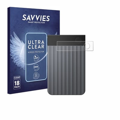 Savvies - Screenprotector voor PLAUD Note Pro - Folie Beschermfolie transparant 18 Stuks