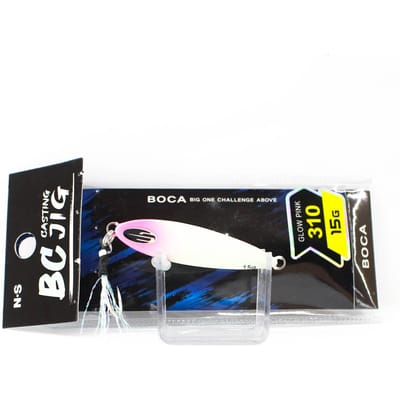 NS Black Hole Metal Jig Boca 15 grammes 310 Glow Pink (6998)