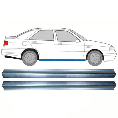 Reparatie dorpel voor Seat Toledo I 1991-1999 / Links = Rechts / Set