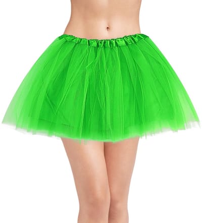 Jhubersproducts - Tütü tule rok - Dames balletrok - Stretchy en comfortabel - Rozerood - Feestaccessoire voor Halloween en Carnaval - Geschikt voor vo