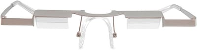 Bed Prism Bril - Luie Lezers - Horizontaal Lezen - Hoge Definitie - 16 x 65 x 48 cm - Zwart