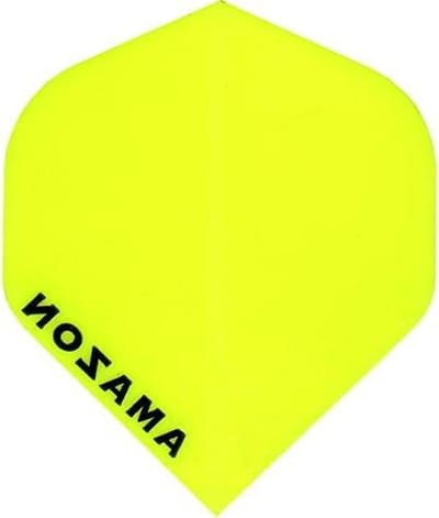 Dart Flights - Vliegjes - Darten Spelen - Extra Sterk - Standaard Vorm - Geel