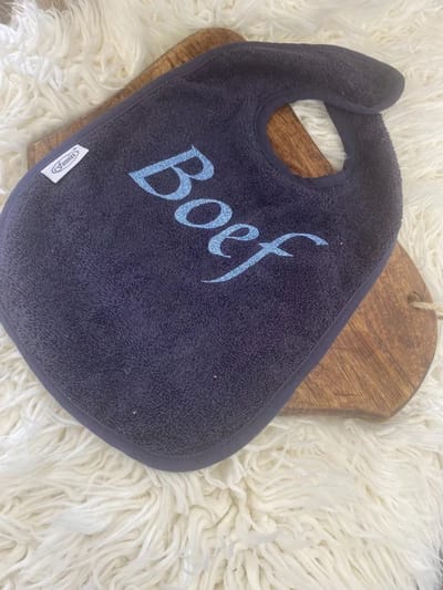 baby - peuter - slab - met tekst - kraamcadeau - cadeau - geboorte - feestdagen - boef