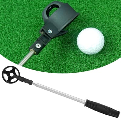 Ramasseur de balles de golf télescopique portable Récupérateur Dispositif de ramassage Outil d'accessoire pour golfeur