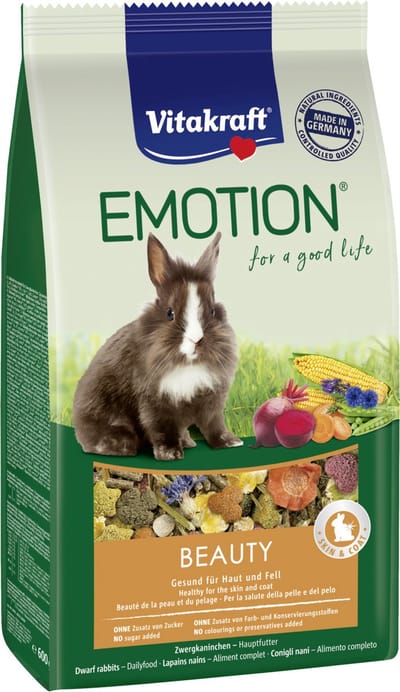 Vitakraft Emotion Beauty Selection Adult Konijn - Konijnenvoer - 1.5 kg