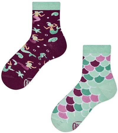 Many Mornings kids sokken mystic mermaid multi