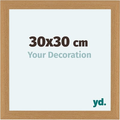 Your Decoration - Fotolijst 30x30 cm - MDF - Beuken - Como