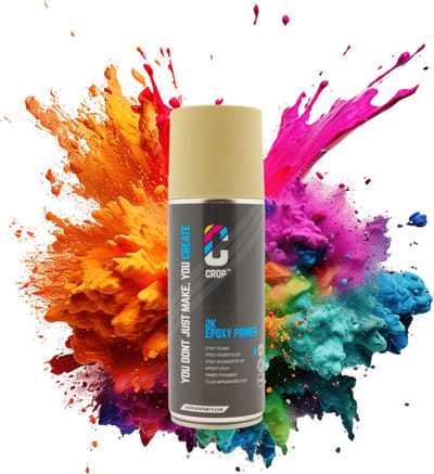 CROP 2K Epoxy Primer spuitbus BEIGE 400ml - Professional