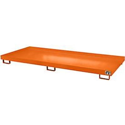 Stellinglekbak type RW/RW 3300-1, zonder rooster, oranje RAL2000