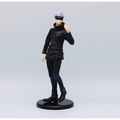 Nieuwe 22cm Jujutsu Kaisen Anime Figuur Gojo Satoru Anime Standbeeld PVC Actiefiguur Verzameling Model Speelgoed Kinderornamenten Mooie Cadeaus