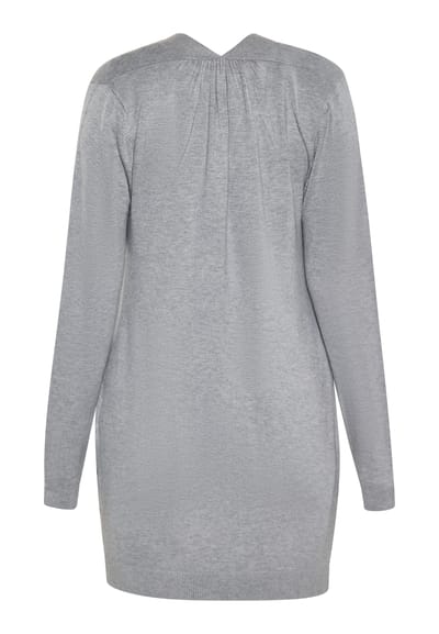 RISA Vest Dames grijs melange