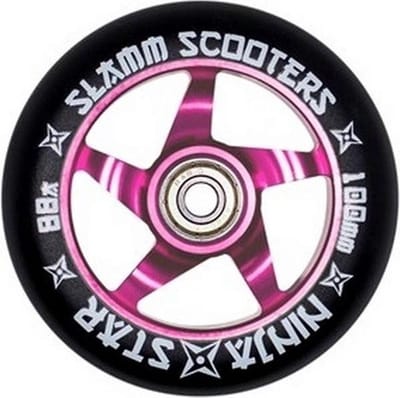 Stunt Step wielen Slamm Ninja Stars roze 100mm