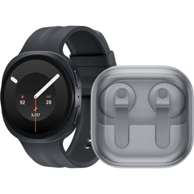 Samsung Galaxy Watch 9 5G Zwart 44mm + Samsung Galaxy Buds4 Wit