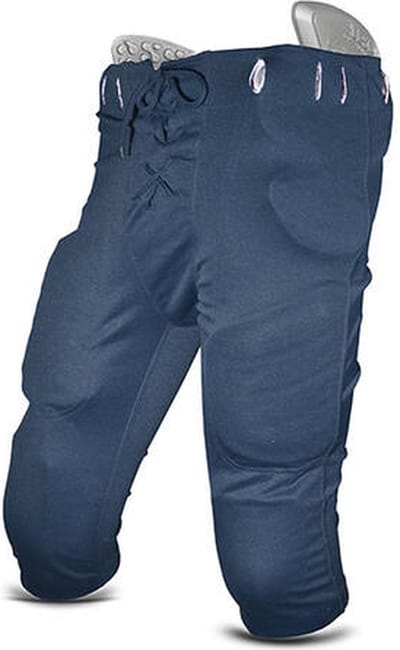 All Star FBP1A Adult 14 Slot Poly Pant XL Navy Gamepants voor Sport American Football