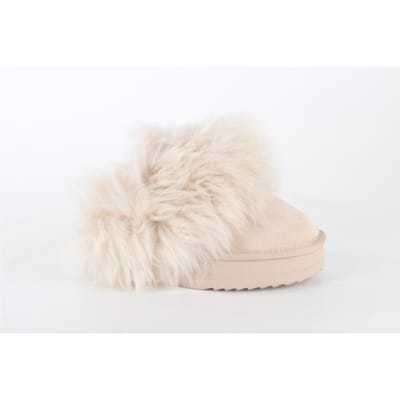 Warmbat Wagga plateau blush dames pantoffel (open hiel)