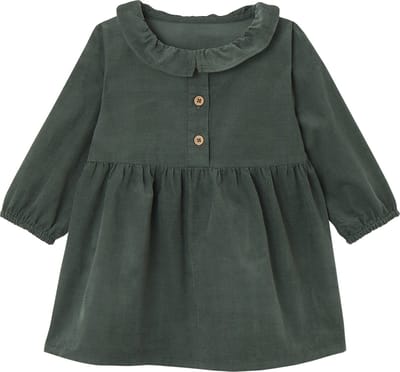 Vertbaudet Corduroy babyjurk met kraagje