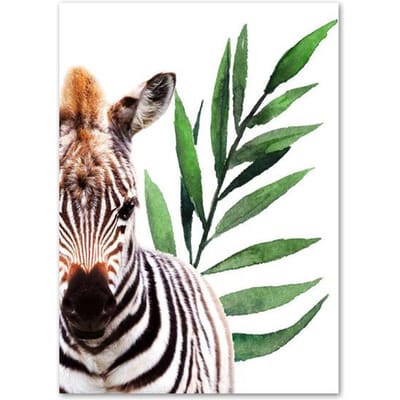 5D DIY Diamond schilderij dier zebra borduurwerk kruissteek 3D Home Decor 20X30CM gray