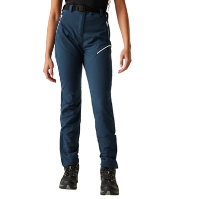 Broek Wandelen Dames Waterafstotend Uv-bescherming Melodic Pro Stretch