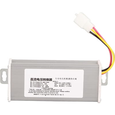 48V gelijkstroom?120V naar 12V15A 180W converteradapter voor elektrische scooter