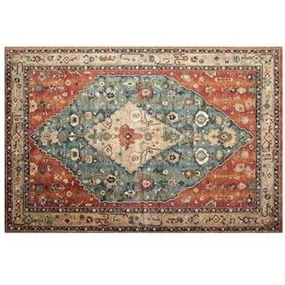 Boheems Patroon Tapijt Tribale Stijl Marokkaans Luxe Perzisch Kunst Tapijt Woonkamer Bank Slaapkamer Balkon Antislip Deurmat Decor 60*90cm