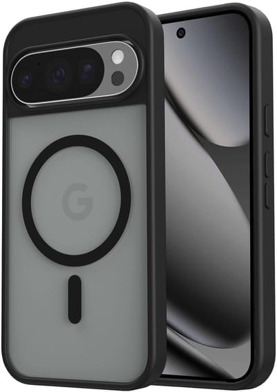 Hoesje Geschikt voor Google Pixel 10 / 10 Pro - Compatibel met MagSafe / Qi2 - Matte Beschermhoes - PixelSnap Back Cover met Magneet - Zwart