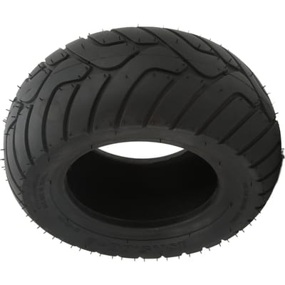 Rubberen Band Schokabsorptie Antislip Vacuüm Tubeless Band Vervanging voor Go-kart Elektrische Scooter 13 inch black