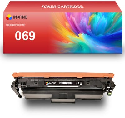 INKFIND 069 Zwart tonercartridge compatibel met Canon 069 Zwart toner cartridge - 1-pack Zwart