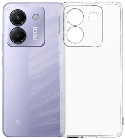 Transparant Dun TPU Hoesje Geschikt voor Xiaomi Poco M7 Pro | Back Cover | Lichtgewicht | Ultra Dun | Flexibel | Zacht | Doorzichtig
