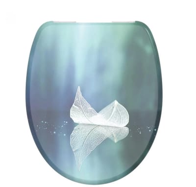 Schütte Duroplast WC-Bril FALLEN LEAF met Softclose–duurzaam en hygiënisch