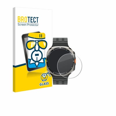 BROTECT - Glas Screenprotector voor Samsung Galaxy Watch Ultra / Ultra 2 (47 mm) - Gehard Beschermglas 9H