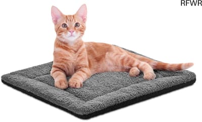 RFWR® Zelfverwarmende huisdier mat voor katten en honden – Pluche warmtemat 53,3 cm x 43,18 cm