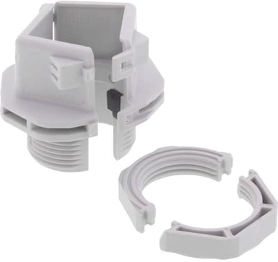 Wiska 10108664 Wartel M25 Polyamide Grijs-wit (RAL 7035) 1 stuk(s)