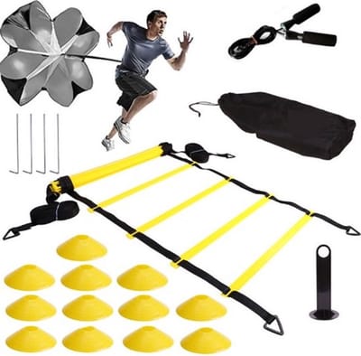 Nixnix® - Voetbaltrainingsset accessoires - Voetbaltraining - 18 delig