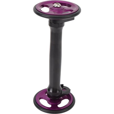 Opvouwbare Fiets Wielverlenger Aluminiumlegering Hoge Sterkte Lichtgewicht Easy Wheel Verlengstang voor black