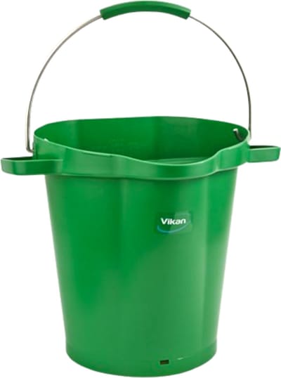Emmer | 20L | Vikan | Hygiëne | met schenktuit | Food | Groen