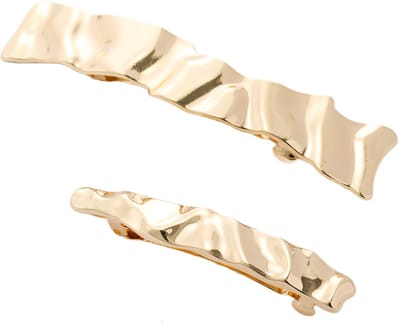 Emilie collection - haarspeld - goudkleurig - 2 stuks -