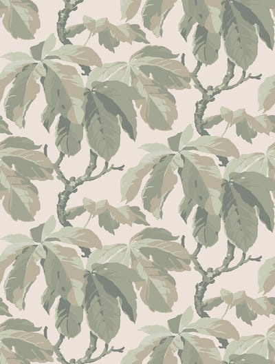 Boråstapeter Vliesbehang 4841 - New Heritage - Botanisch Groen - 53cm x 10.05m