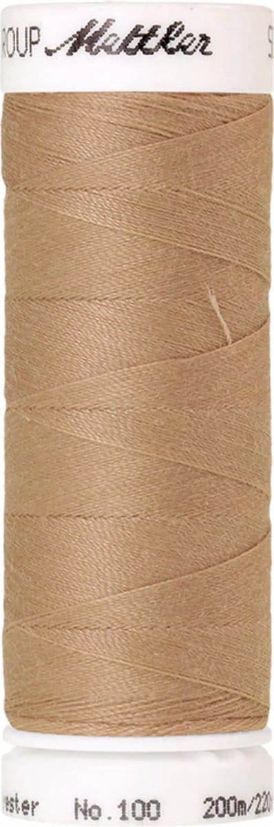 Amann Mettler Seralon Naaigaren – Straw (0538) – 200 m – No. 100 – 100% Polyester – Per Stuk
