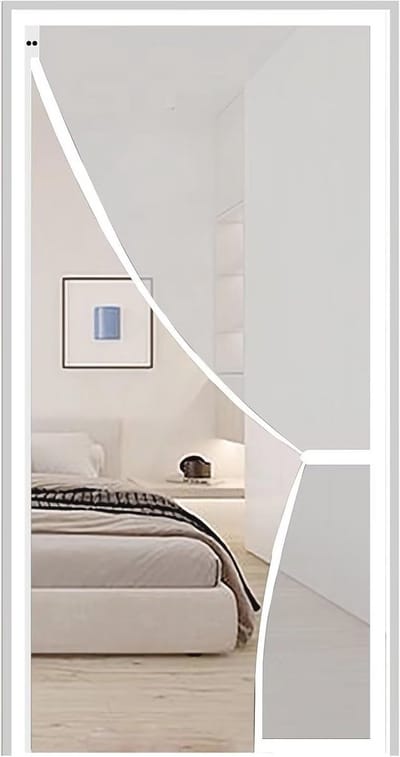 Magnetische Hordeur 205 x 180 cm - Zomerhordeur voor Binnen- en Buitentoepassingen