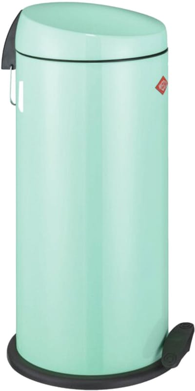 WESCO Capboy Maxi Prullenbak | Pedaalemmer | 22 Liter | Metaal - Mint | Afvalemmer - Made in Germany