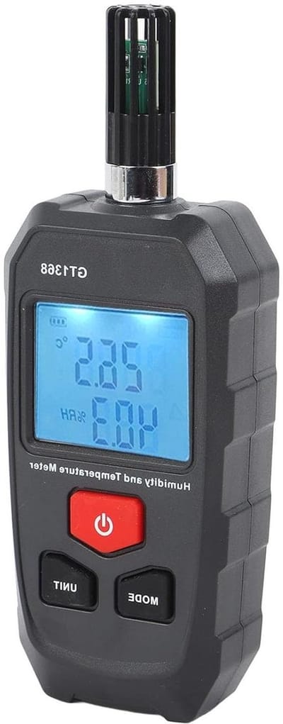 Digitale Temperatuur Vochtigheidsmeter - Hygrometer Thermometer - Binnen Buiten Meten - Hoge Nauwkeurige Meting - -99~70 ℃ - Wit