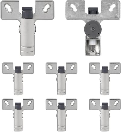 Deurdemper - Soft Close - Verstelbaar - 8 stuks - Potscharnieren - Voor kastdeuren tot 13,5 kg