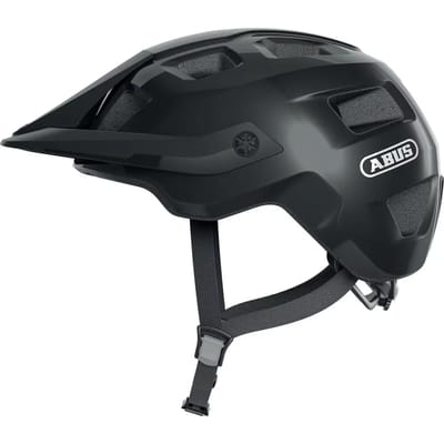 Fietshelm ABUS MOTRIP shiny black S - 51-55 cm - zwart - Geschikt voor gebruik op mountainbikes - 320 g