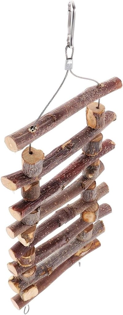 Houten Knaagdier Speelgoed - Knaag Snacks - Tandverzorging - Natuurlijk Hout - 10.6x1.5x29.5cm - Niet gespecificeerd