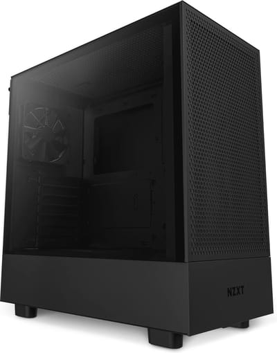 Compacte ATX Mid-Tower PC Gamingkast met Hoge Luchtstroom en Geperforeerd Glas