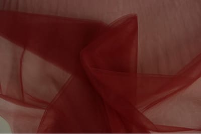 Bruidstule - Bordeaux rood - 1 meter - Per meter - 150cm breed