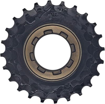 Fiets Vrijlooptandwiel - Cassettewiel Set - Fietsen Verbeteren - Koud Gesmeed CNC - 3 Versnellingen 18-24T - Zilver